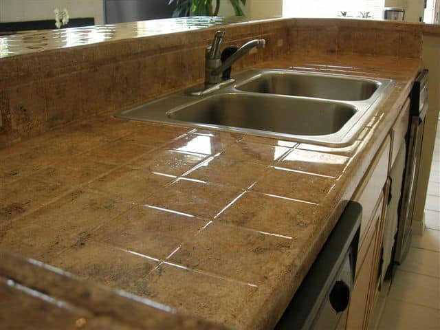 Countertop Refinishing Services In, Can You Resurface Tile Countertops