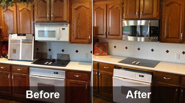 Kitchen Cabinet Refinishing