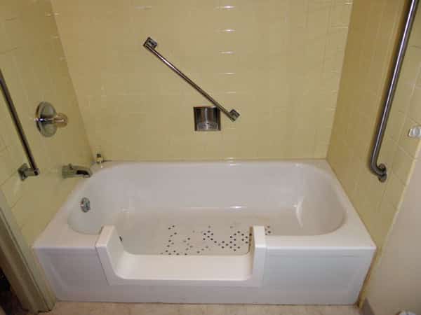 Bathtub To Shower Conversions Other Safety Features To Prevent A Fall